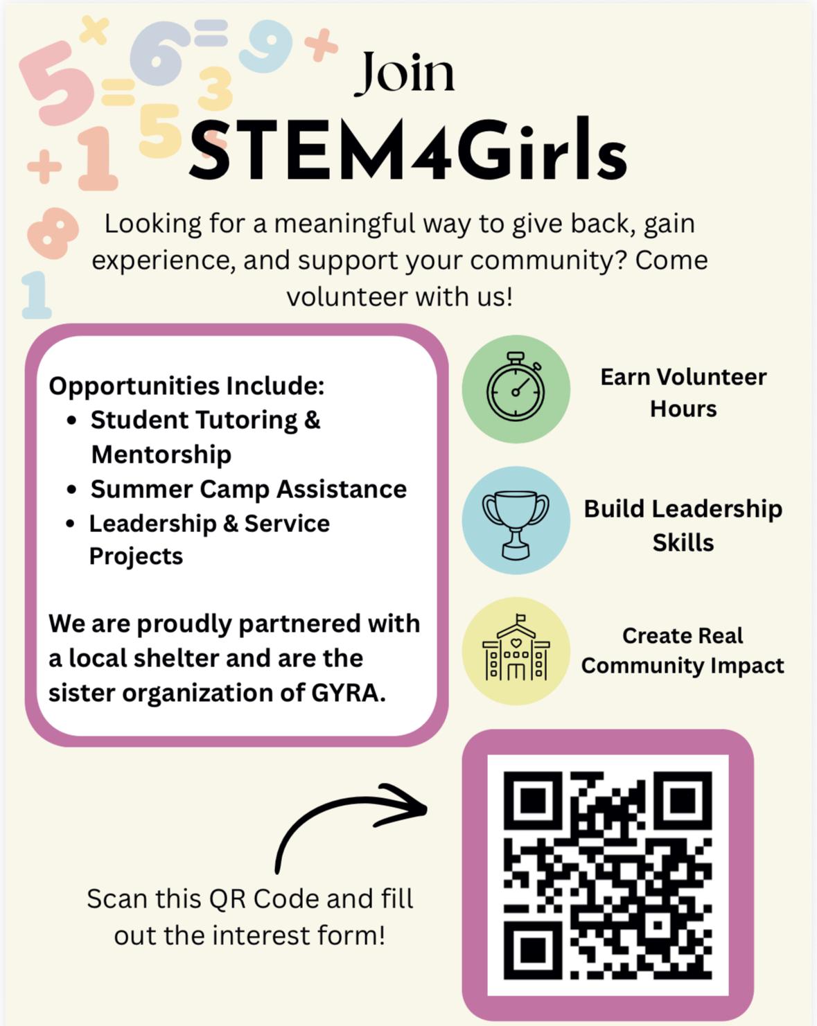 Join STEM4Girls community